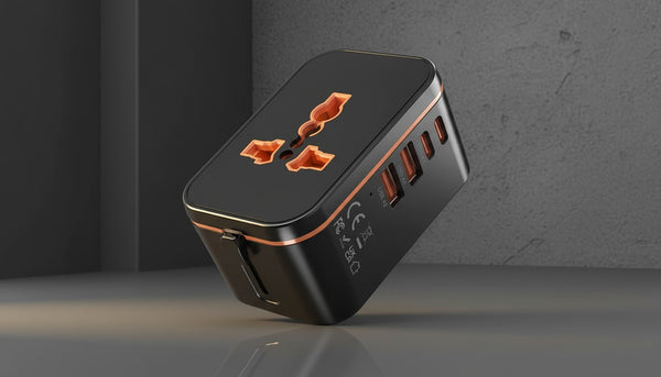 VoltPass Pro — 5-in-1 Universal Travel Adapter & Charger
