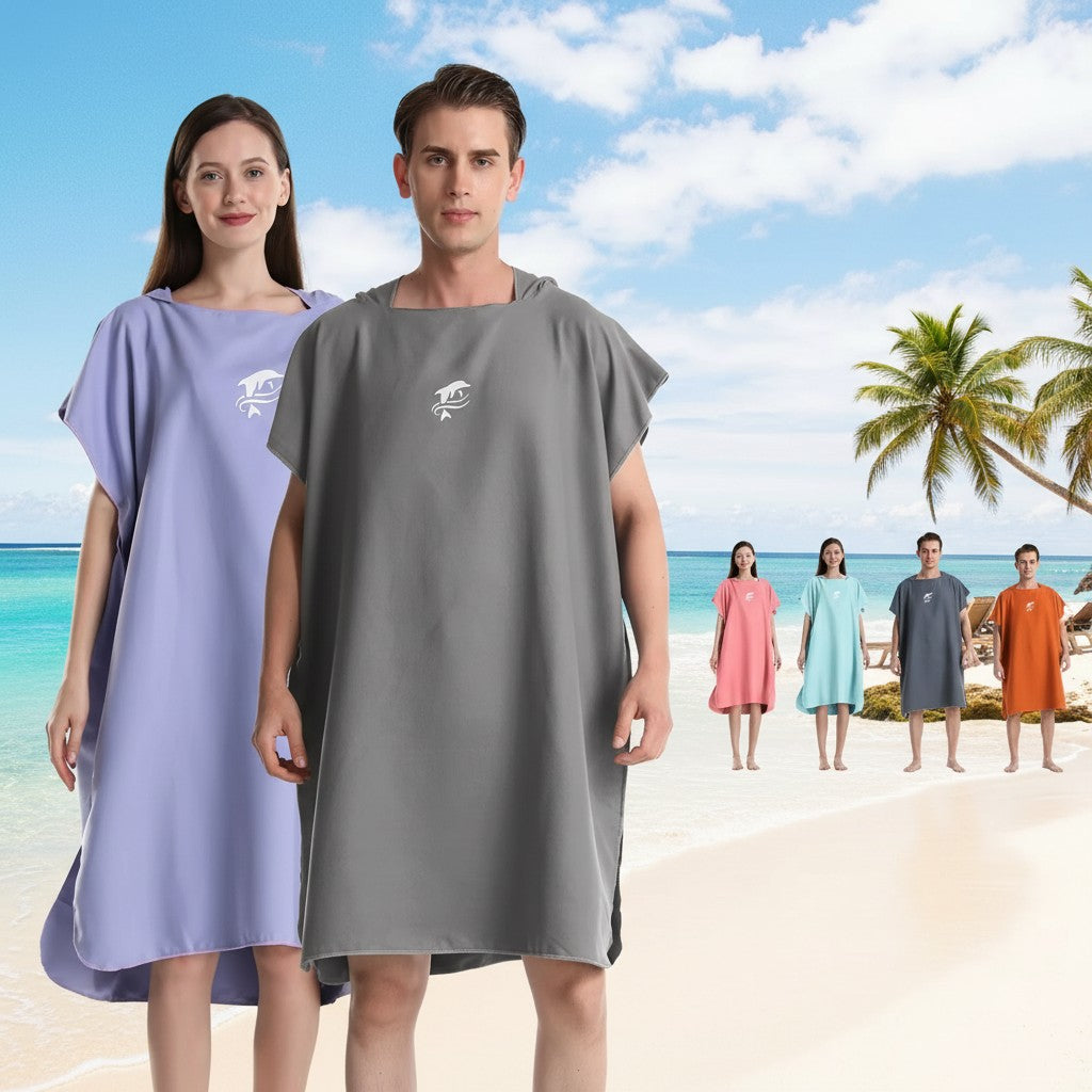 WaveWrap™ — Microfiber Surf Changing Poncho
